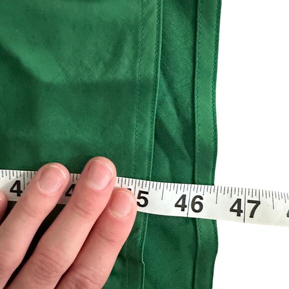 A.L.C. Blakely Cutout Satin Dress Spruce Green - Picture 11 of 11